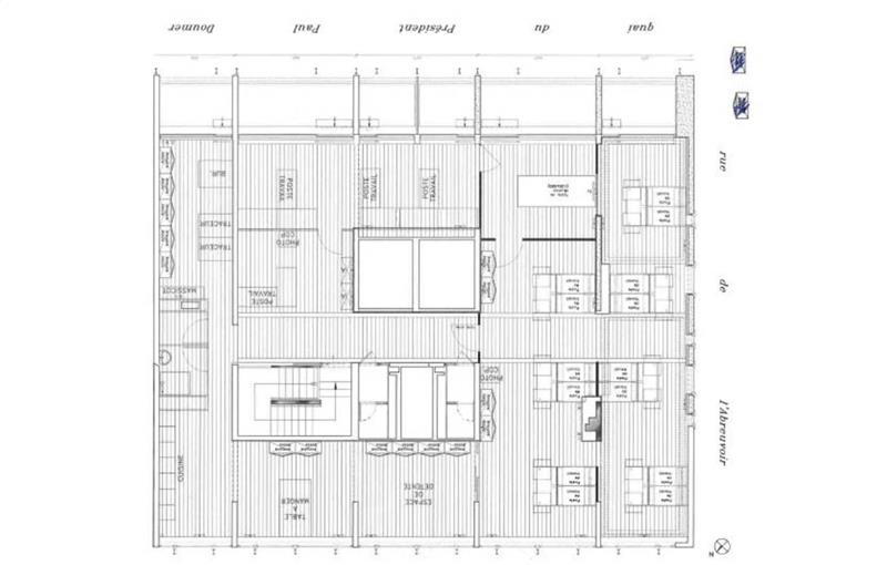 Achat de bureau de 260 m² à Courbevoie - 92400 plan - 1