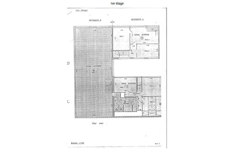 Bureau à vendre de 681 m² à Courbevoie - 92400 plan - 1