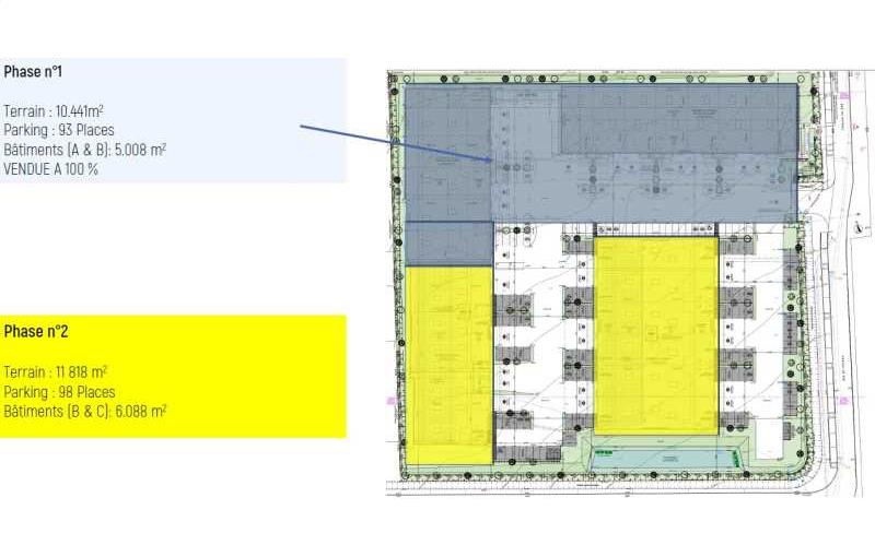 Vente de bureau de 660 m² à Courtry - 77181 plan - 1