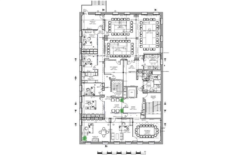 Achat de bureau de 338 m² à Évry - 91000 plan - 1