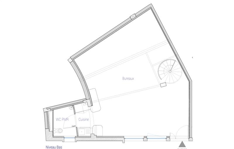 Bureau à vendre de 90 m² à Issy-les-Moulineaux - 92130 plan - 1