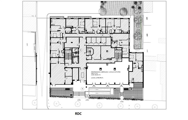 Bureau à acheter de 1 017 m² à Ivry-sur-Seine - 94200 plan - 1