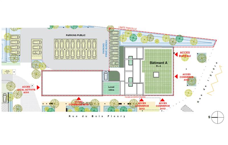 Bureau à vendre de 1 879 m² à La-Chapelle-sur-Erdre - 44240 plan - 1