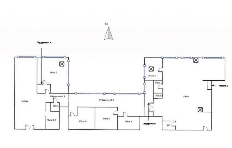 Achat de bureau de 110 m² à Le Chesnay - 78150 plan - 1