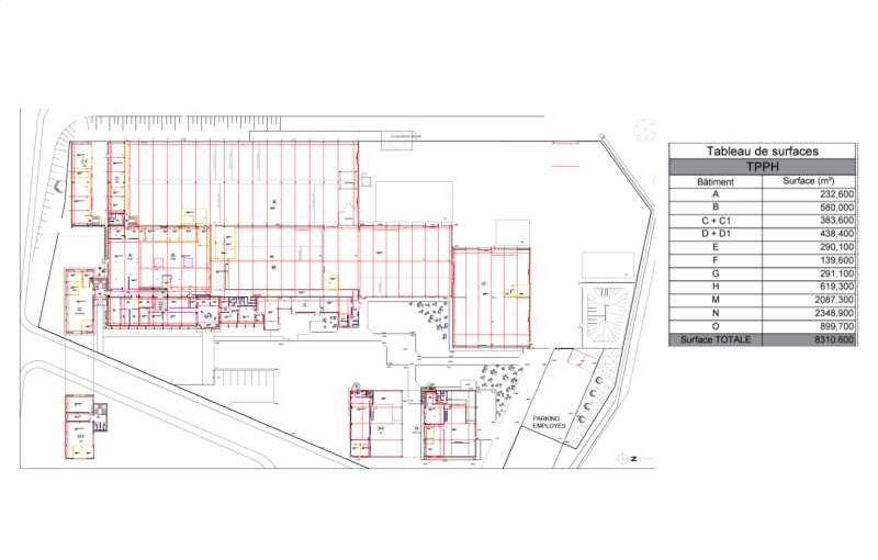 Achat de bureau de 8 311 m² à Le May-sur-Èvre - 49122 plan - 1