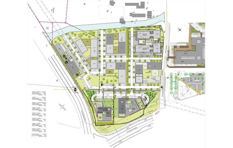 Bureau à acheter de 6 670 m² à Lezennes - 59260 plan - 1