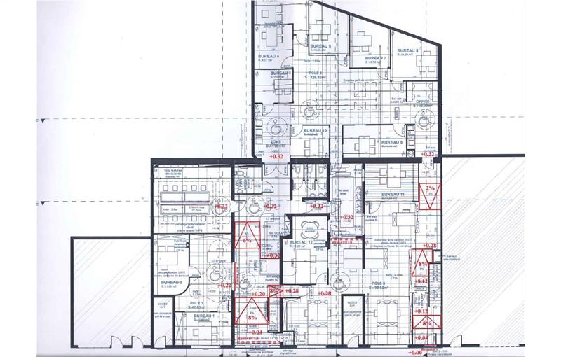 Bureau à acheter de 376 m² à Lille - 59000 plan - 1