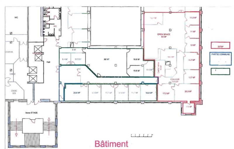 Bureau à acheter de 260 m² à Lille - 59000 plan - 1