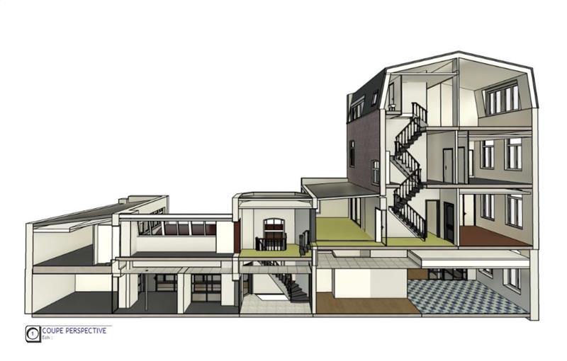 Bureau à acheter de 527 m² à Lille - 59000 plan - 1