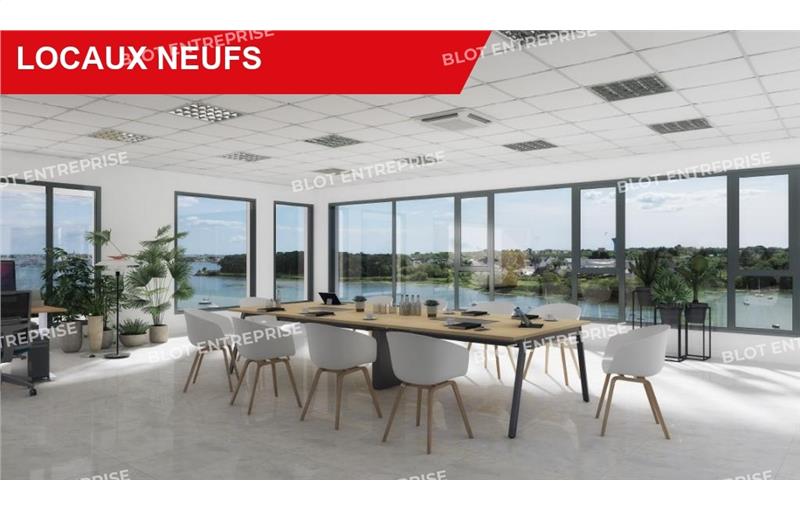 Vente de bureau de 413 m² à Lorient - 56100 photo - 1