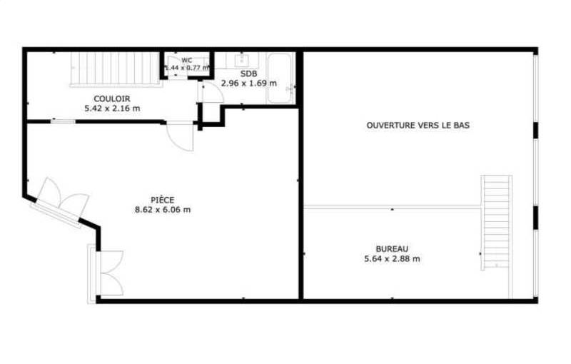 Bureau à vendre de 178 m² à Lyon 1 - 69001 plan - 1