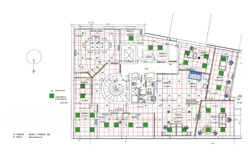 Bureau à vendre de 200 m² à Lyon 3 - 69003 plan - 1