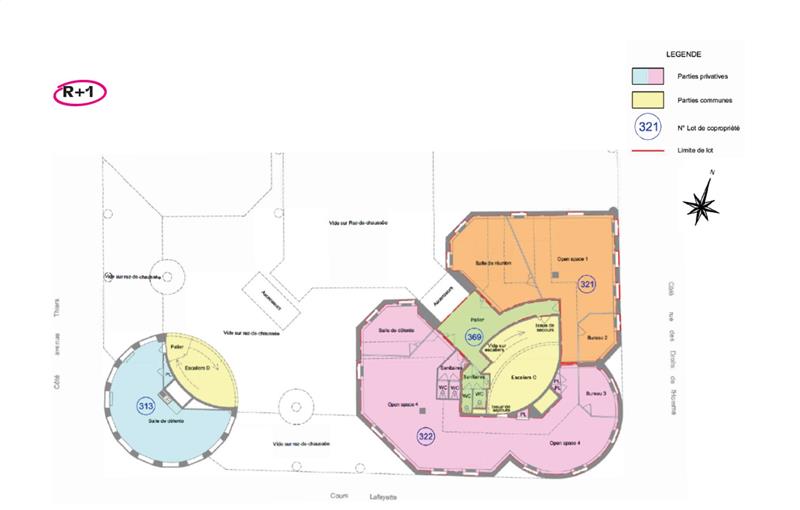 Bureau en vente de 4 339 m² à Lyon 6 - 69006 plan - 1