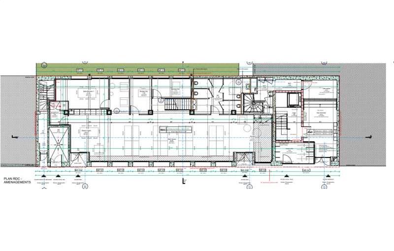 Bureau à vendre de 337 m² à Lyon 7 - 69007 plan - 1