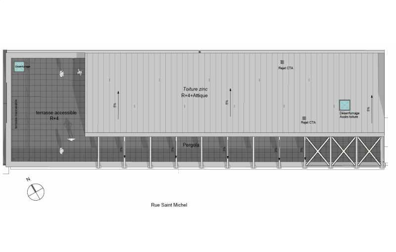 Bureau en vente de 1 641 m² à Lyon 7 - 69007 plan - 1