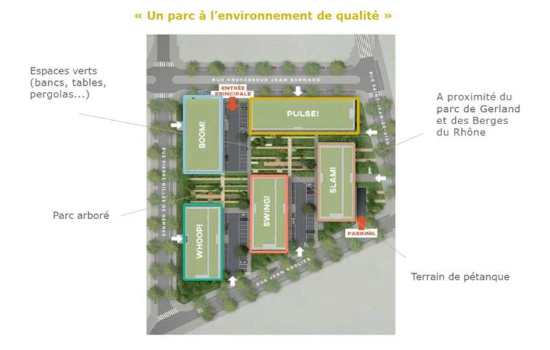 Bureau en vente de 6 736 m² à Lyon 7 - 69007 plan - 1