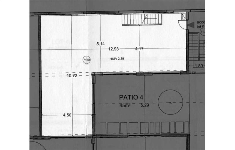 Vente de bureau de 150 m² à Malakoff - 92240 plan - 1