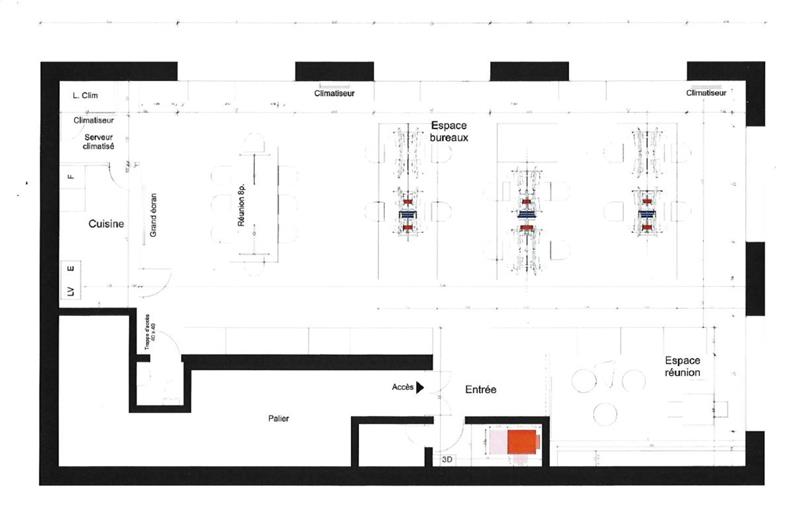 Bureau à acheter de 152 m² à Marseille 1 - 13001 plan - 1