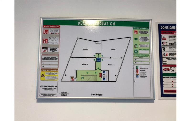 Bureau à acheter de 70 m² à Marseille 15 - 13015 plan - 1