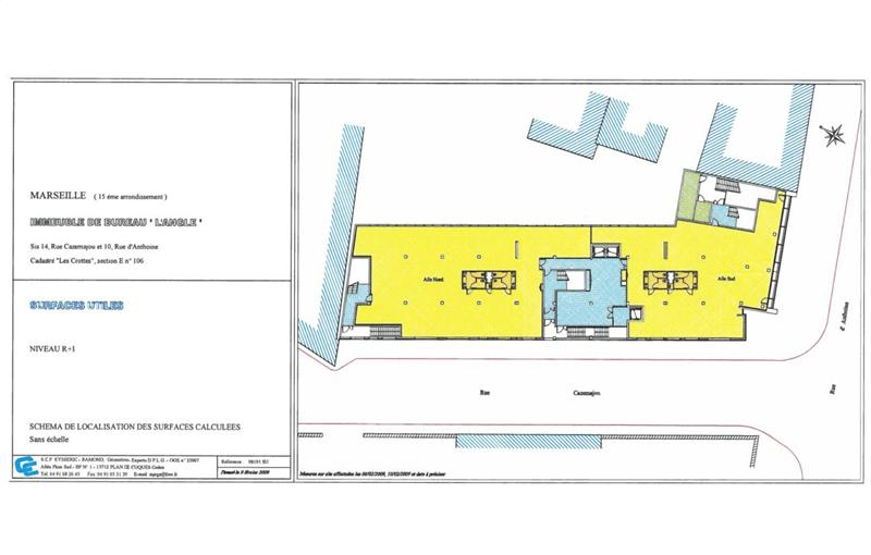 Vente de bureau de 4 876 m² à Marseille 2 - 13002 plan - 1