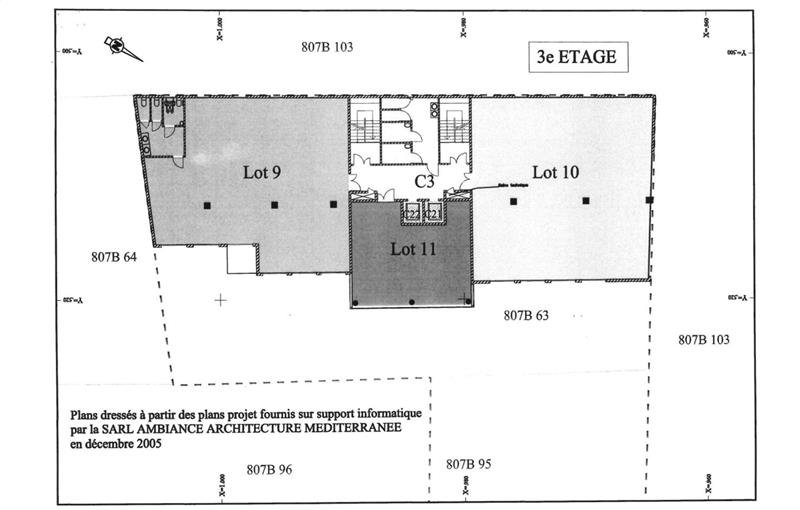 Bureau à acheter de 505 m² à Marseille 2 - 13002 plan - 1