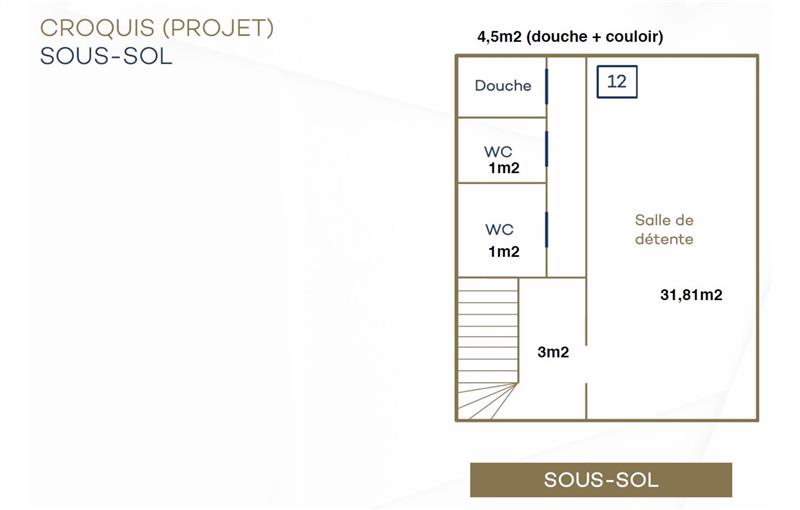 Bureau à acheter de 243 m² à Marseille 4 - 13004 plan - 1