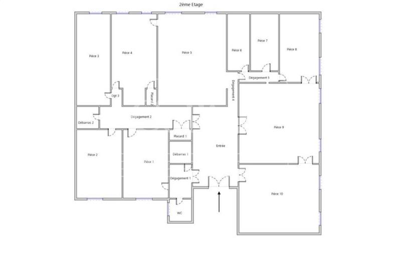 Bureau à acheter de 220 m² à Marseille 6 - 13006 plan - 1