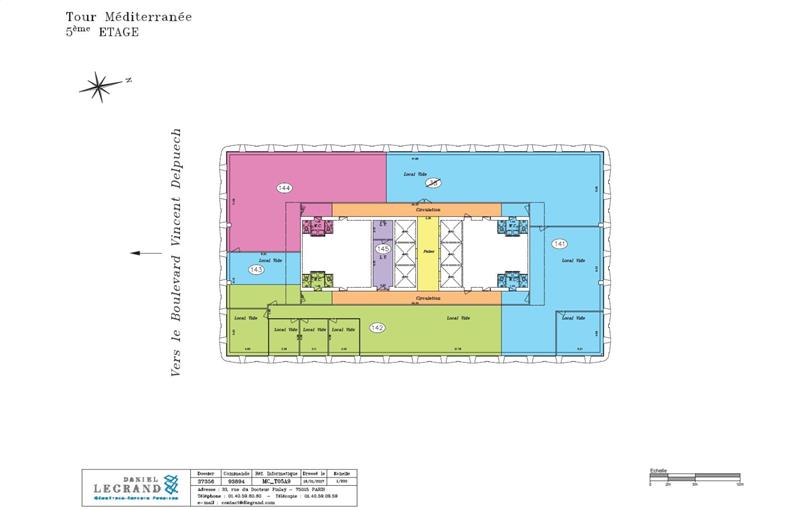 Bureau à acheter de 310 m² à Marseille 6 - 13006 plan - 1