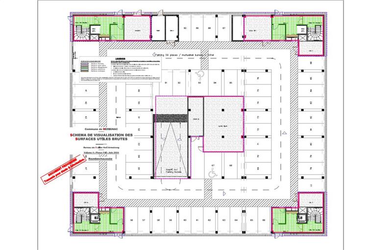 Bureau à acheter de 3 511 m² à Mérignac - 33700 plan - 1