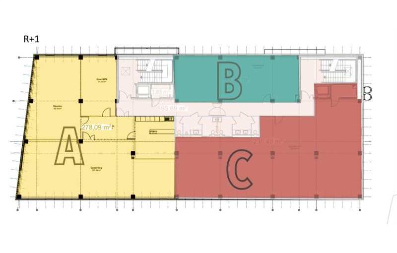 Bureau en vente de 1 646 m² à Mérignac - 33700 plan - 1