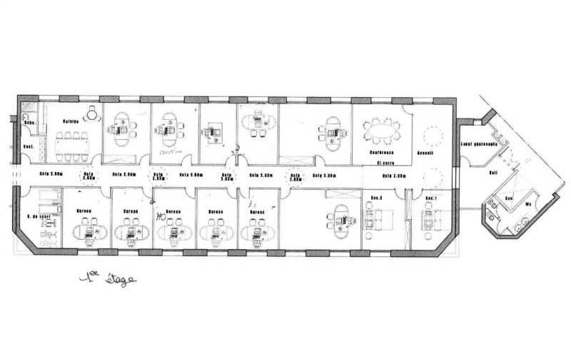 Bureau à vendre de 348 m² à Montigny-le-Bretonneux - 78180 plan - 1