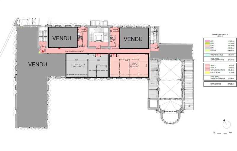 Bureau en vente de 438 m² à Mornant - 69440 plan - 1