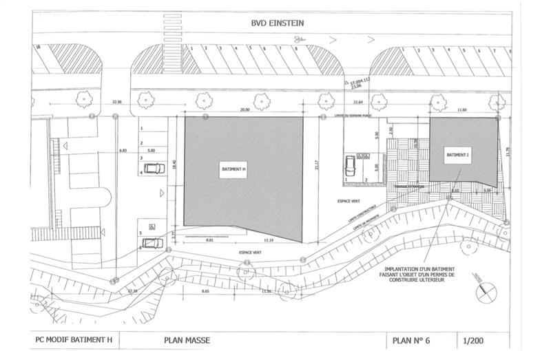 Bureau à vendre de 600 m² à Nantes - 44000 plan - 1