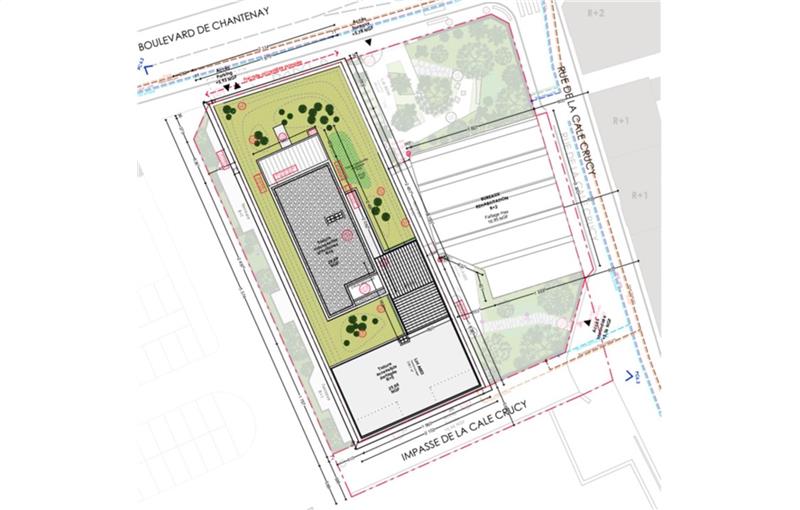 Bureau en vente de 5 872 m² à Nantes - 44000 plan - 1