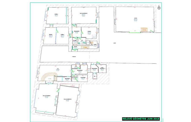 Vente de bureau de 1 267 m² à Nantes - 44000 plan - 1