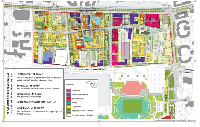 Vente de bureau de 4 687 m² à Nice - 06000 plan - 1