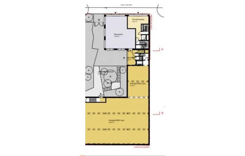 Bureau en vente de 1 503 m² à Pantin - 93500 plan - 1