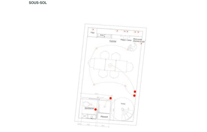 Vente de bureau de 120 m² à Paris 11 - 75011 plan - 1