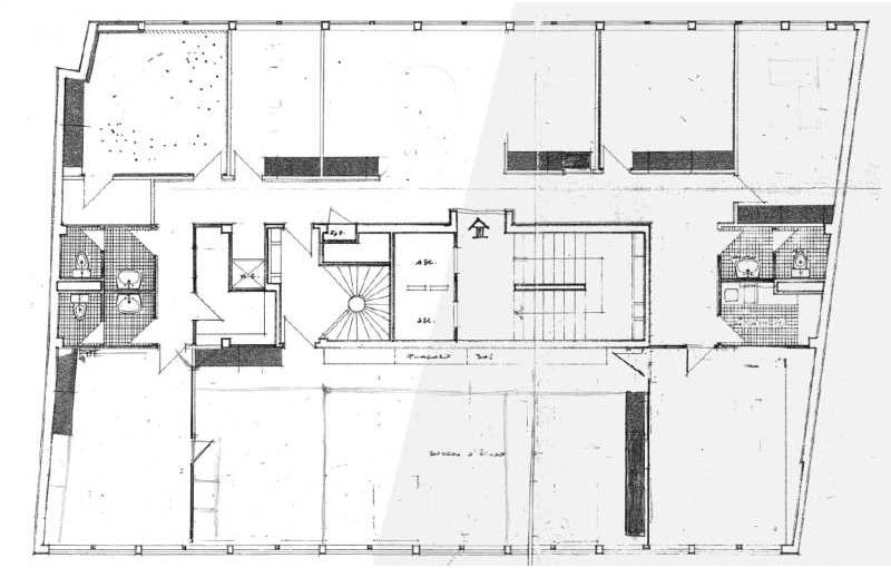 Vente de bureau de 274 m² à Paris 13 - 75013 plan - 1