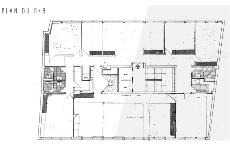 Vente de bureau de 274 m² à Paris 13 - 75013 plan - 1