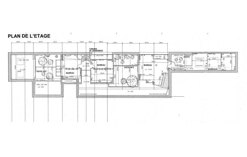 Vente de bureau de 814 m² à Paris 14 - 75014 plan - 1