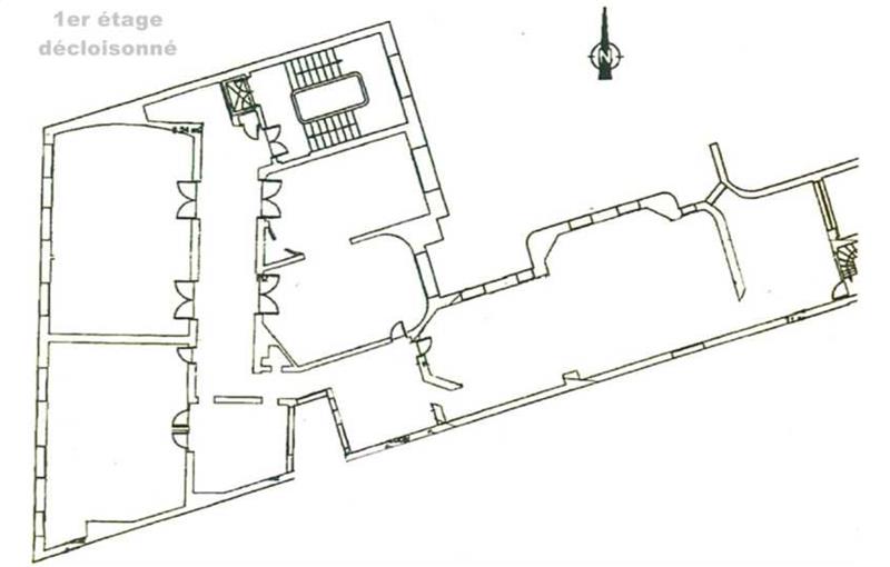 Vente de bureau de 424 m² à Paris 17 - 75017 plan - 1