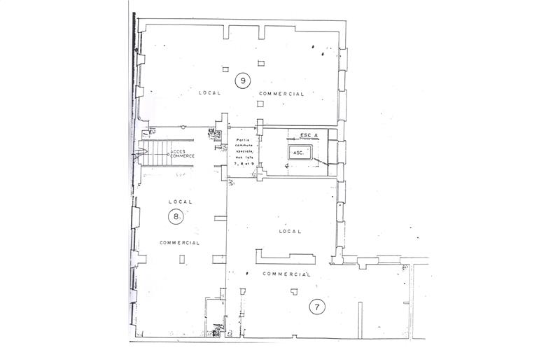 Vente de bureau de 220 m² à Paris 3 - 75003 plan - 1