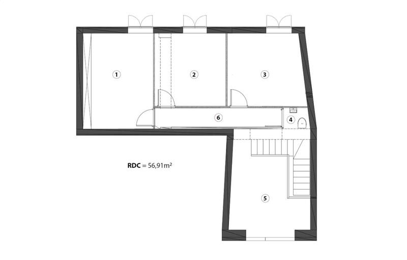 Vente de bureau de 243 m² à Paris 8 - 75008 plan - 1