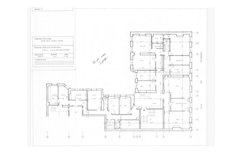 Vente de bureau de 365 m² à Paris 8 - 75008 plan - 1