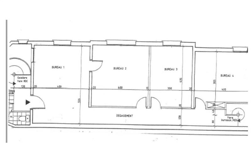 Vente de bureau de 119 m² à Puteaux - 92800 plan - 1