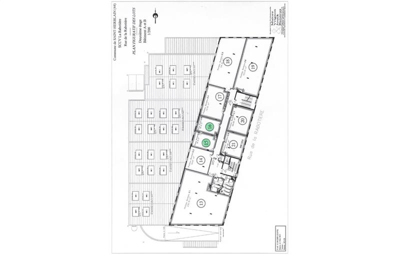 Vente de bureau de 74 m² à Saint-Herblain - 44800 plan - 1