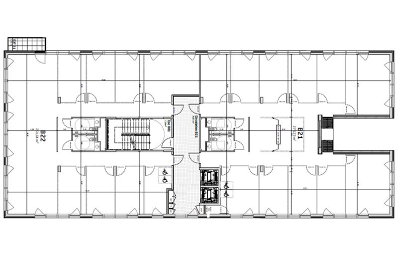 Bureau à acheter de 4 595 m² à Saint-Herblain - 44800 plan - 1