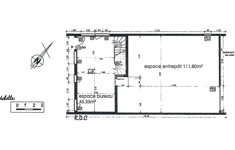 Achat de bureau de 205 m² à Saint-Pierre-du-Perray - 91280 plan - 1