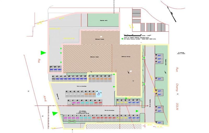 Vente de bureau de 326 m² à Saint-Priest - 69800 plan - 1